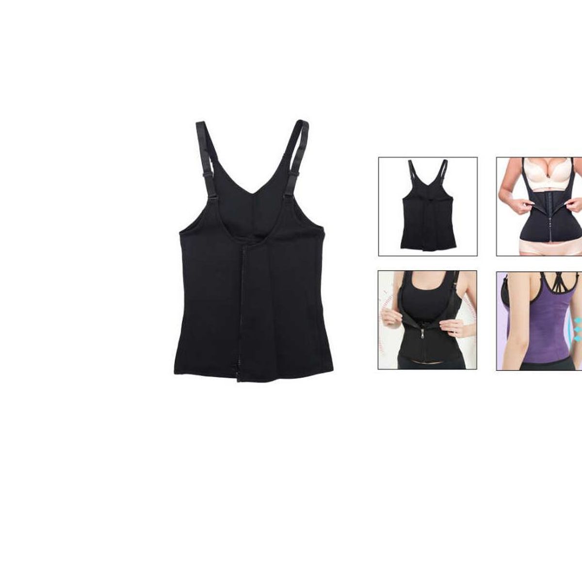 GENERICO - Faja Chaleco Ajustable de dama Talla XL