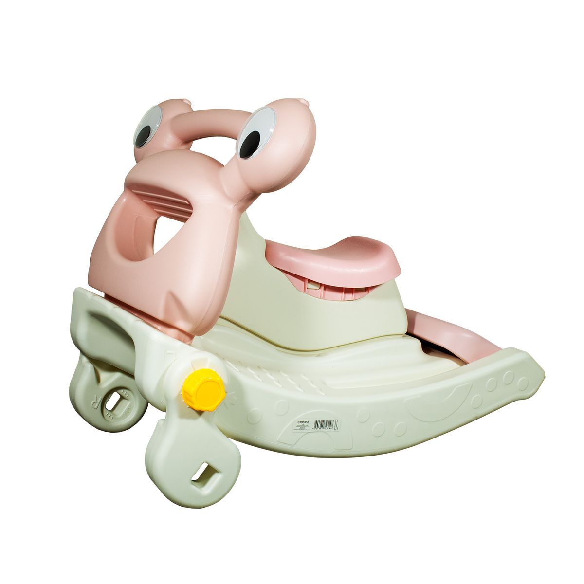 BEBESIT - Balancin Resbalin Tobogan  2en1 Rosa