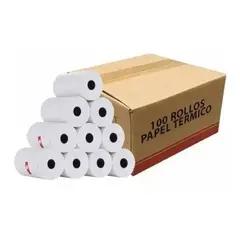 GENERICO - 10 Rollos De Papel Térmico 58 mm Para Mini Impresora