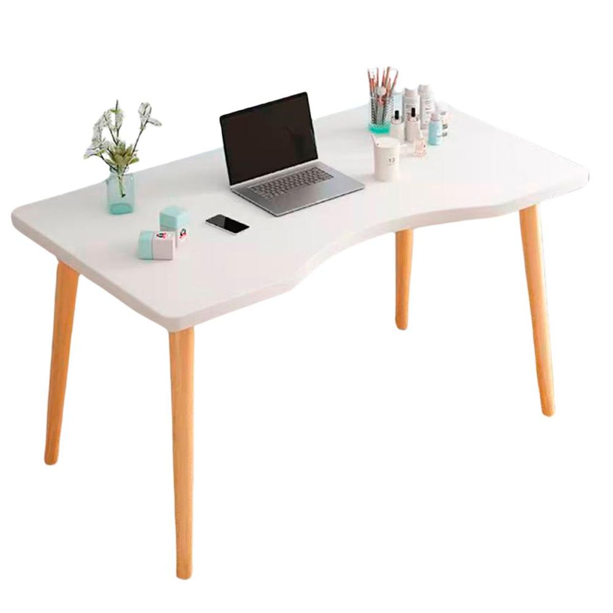 DETODOYMAS - Escritorio oficina blanco moderno 120cm ChicHome - Blanco