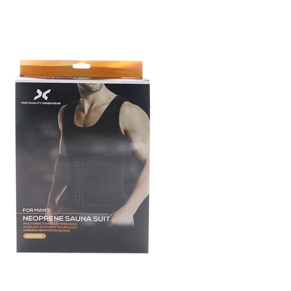 GENERICO - Faja Chaleco Ajustable de hombre talla L