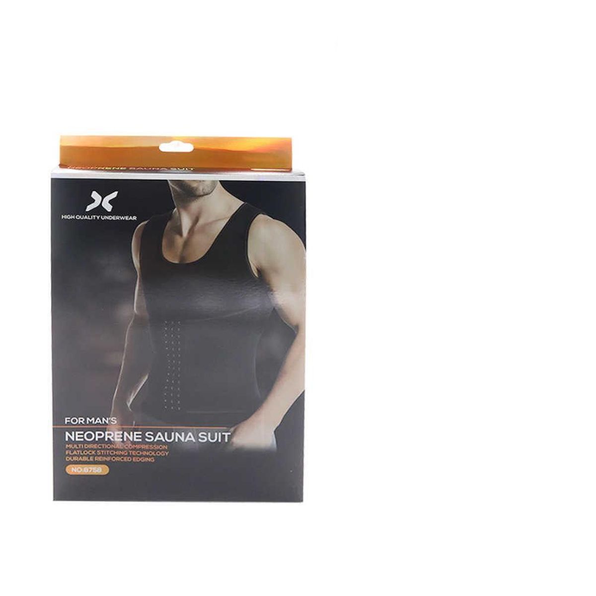 GENERICO - Faja Chaleco Ajustable de hombre talla L