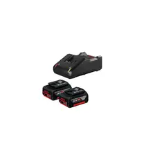 BOSCH - Kit 1 Cargador Gal 1880 Cv + 2 Baterias Gba 18v 40ah