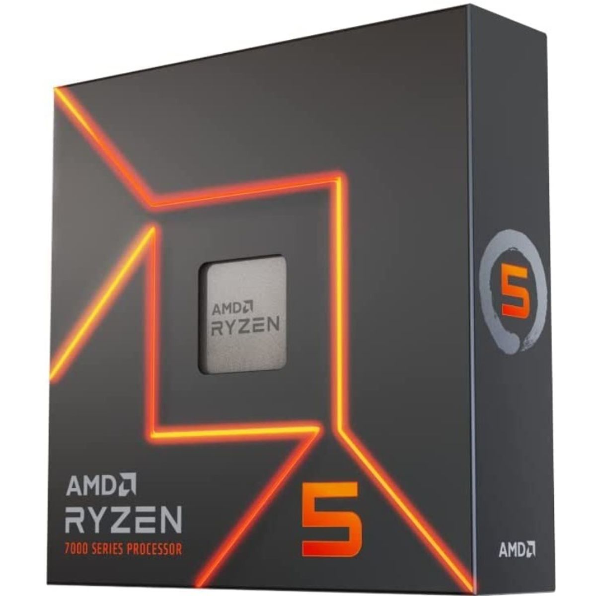 AMD CORP - CPU AMD - Socket AM5 - Ryzen 5 7600X - 4.7GHZ - 6 Core - S/Cooler