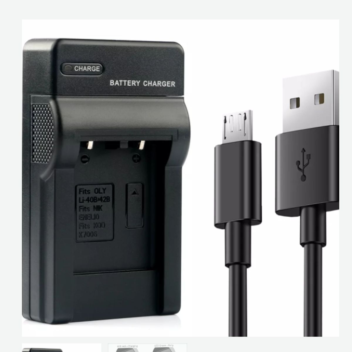 GENERICO - CARGADOR MH-63 ALTERNATIVO NIKON PARA BATERÍA EN-EL10