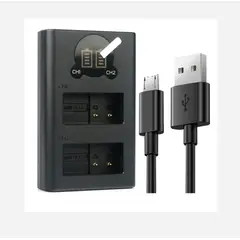 GENERICO - CARGADOR DE-A79 DUAL ALTERNATIVO LUMIX PARA BATERÍA DMW-BLC12