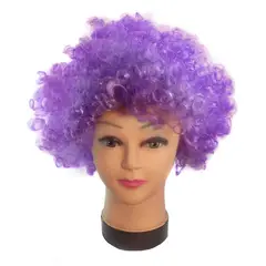 GENERICO - PELUCA AFRO 100GR LILA X1 UNI
