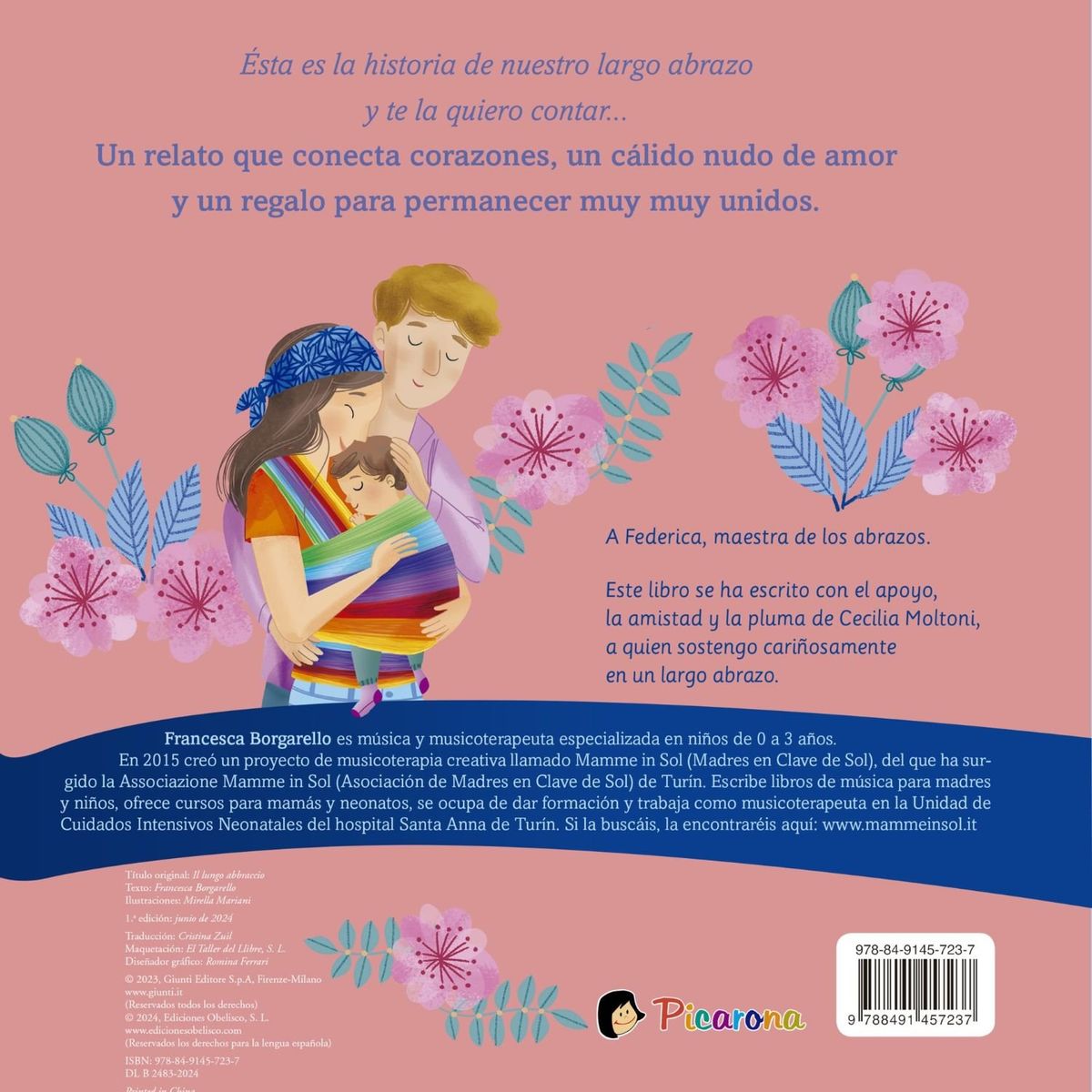 EDICIONES OBELISCO - El largo abrazo de Editorial Picarona