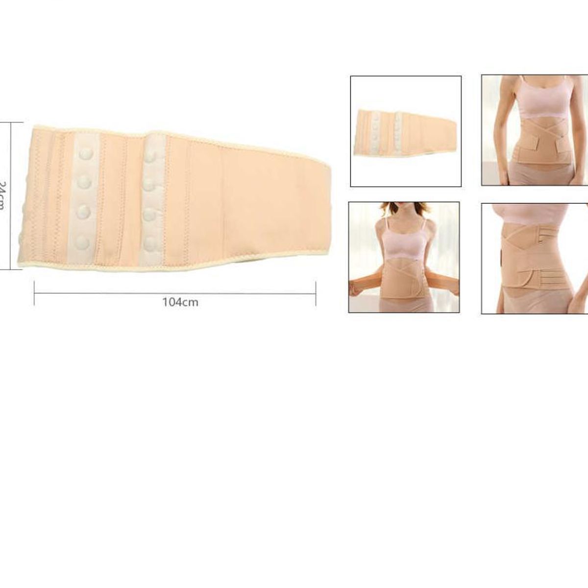 GENERICO - Faja Lumbar Mujer Color Piel