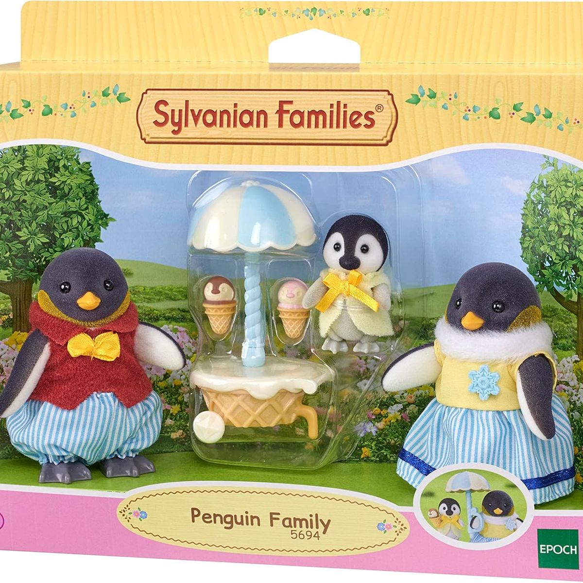 SYLVANIAN FAMILIES - Sylvanian Families 5694 Familia Pingüino Con Bebé