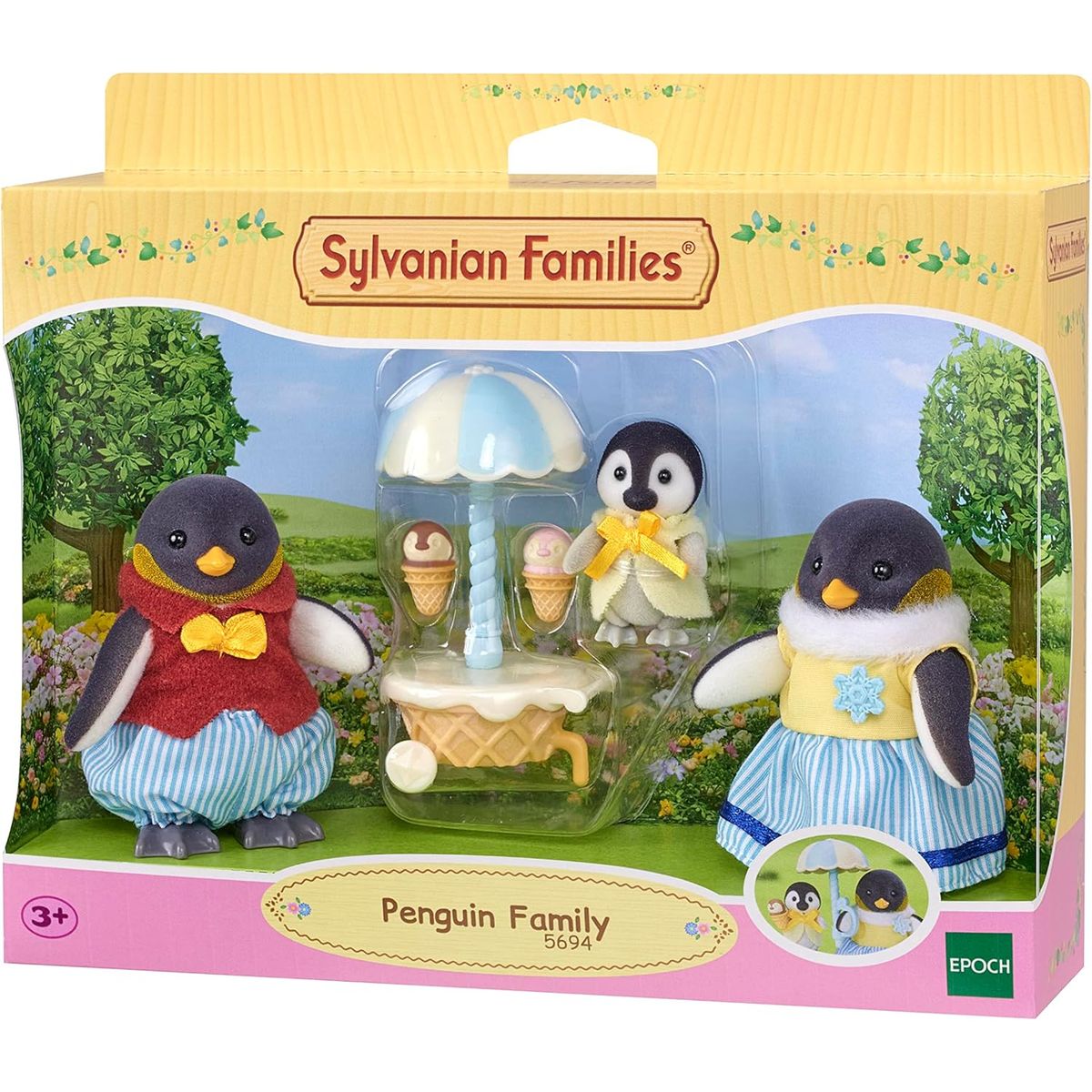 SYLVANIAN FAMILIES - Sylvanian Families 5694 Familia Pingüino Con Bebé