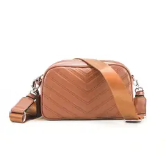GENERICO - Cartera Bandolera Perpiñan Caramelo Lincolns - Cafe