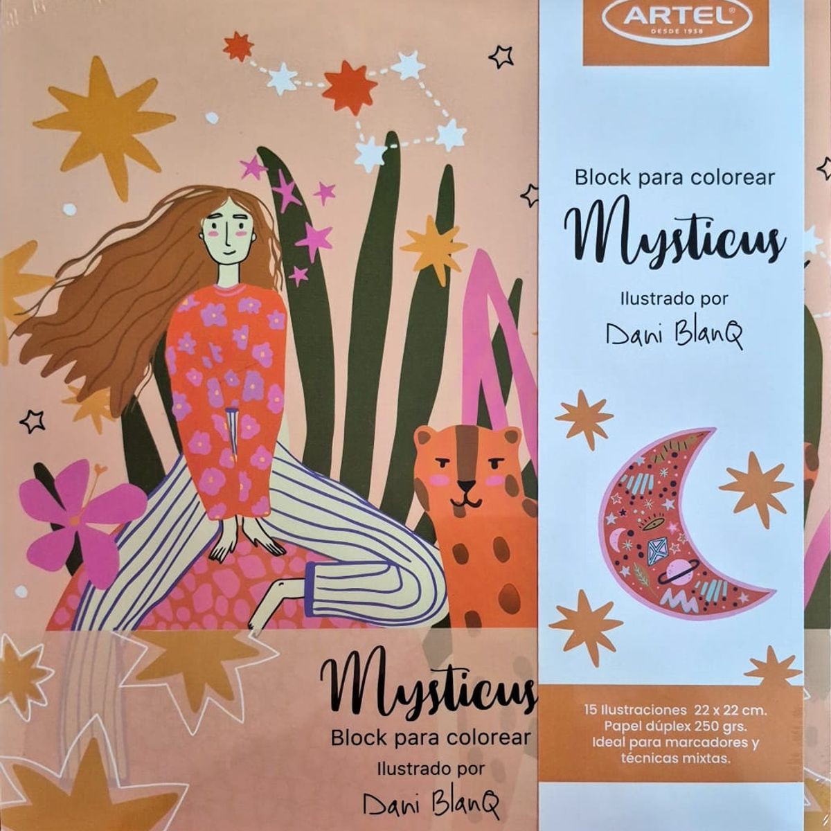 ARTEL - Block para colorear Mysticus