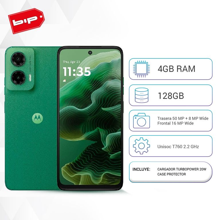 Celular Moto G35 Verde 4GB+128GB-Nuevo