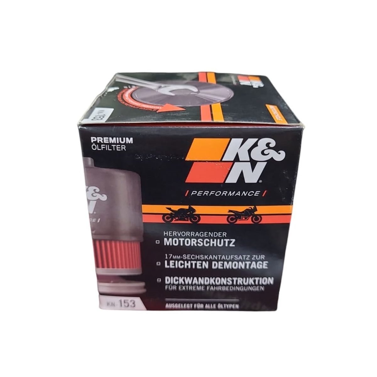 GENERICO - Filtro de Aceite para motocicletas K&N 153 Original