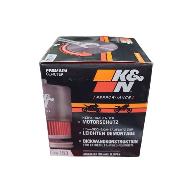 GENERICO - Filtro de Aceite para motocicletas K&N 153 Original