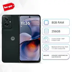 MOTOROLA - Celular Moto G55 5G Black 8GB+256GB -Nuevo-