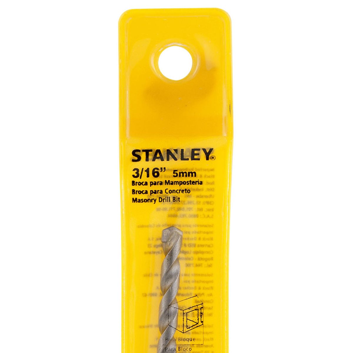 STANLEY - Brocas para Concreto diámetro 5mm Stanley STA53050C