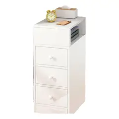 U BUY - Mesita Noche Estrecha Con Cajón Almacenamiento 303066cm
