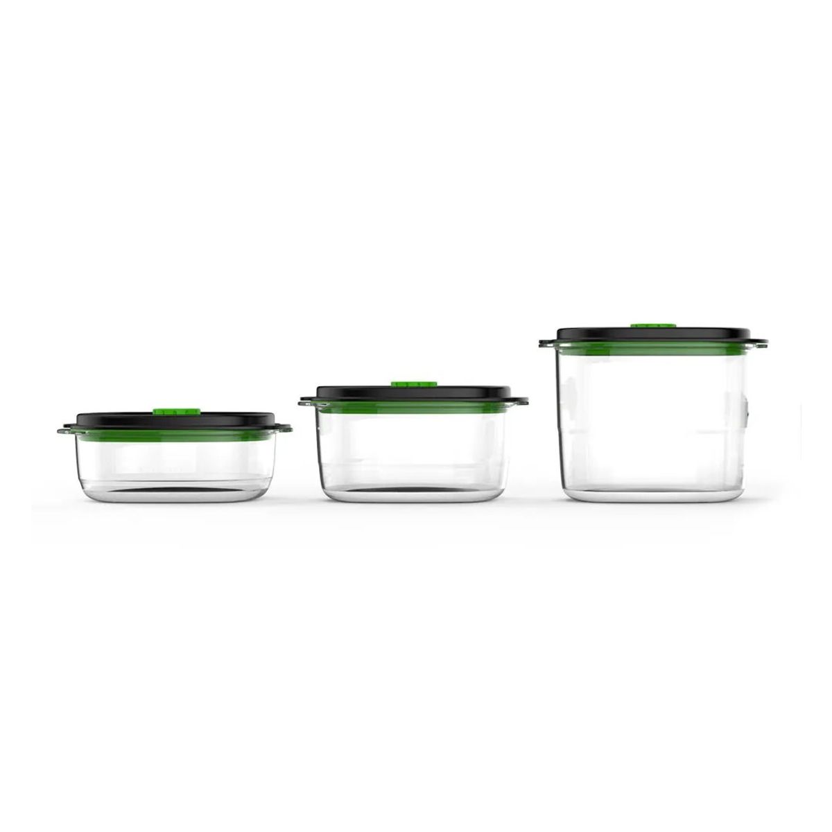 GENERICO - Pack 3 Contenedores FoodSaver con Marinador
