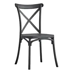 TODODESCUENTO - SILLA CROSSBACK- NEGRA