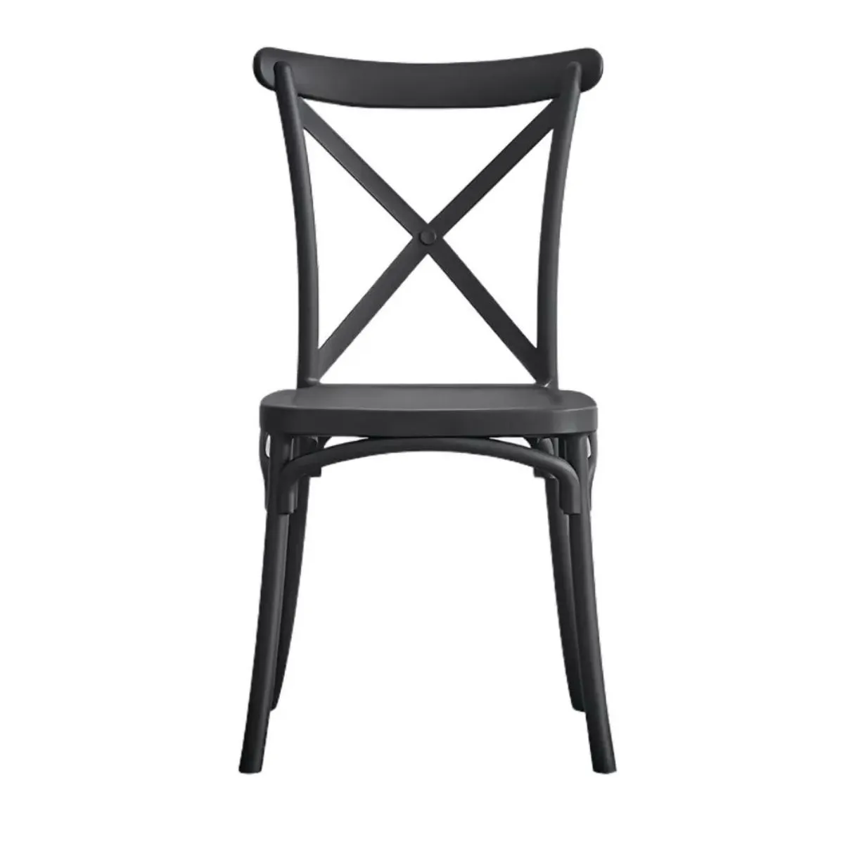 TODODESCUENTO - SILLA CROSSBACK- NEGRA