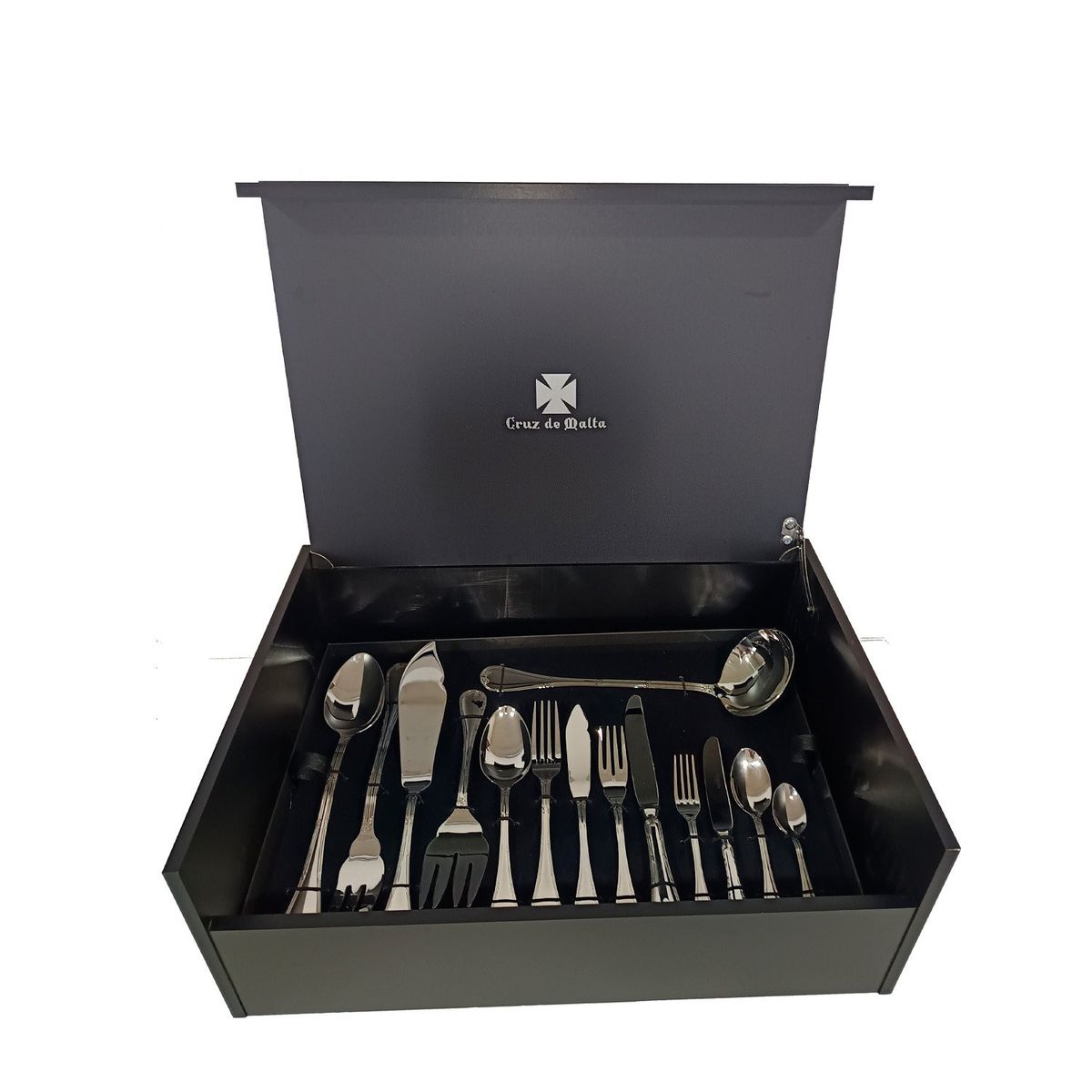 GENERICO - Maleta de  Cuchilleria Cruz De Malta  Mod. 3400 113Pzs.