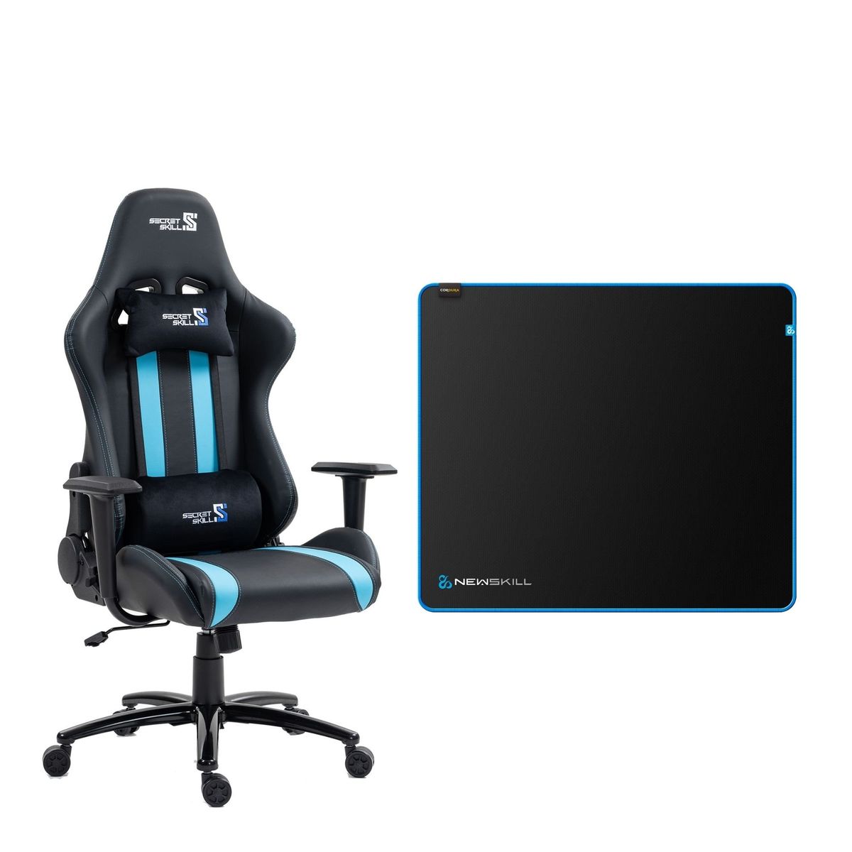 SECRET SKILL - Pack Silla Gamer Furious + Pad Grande Themis