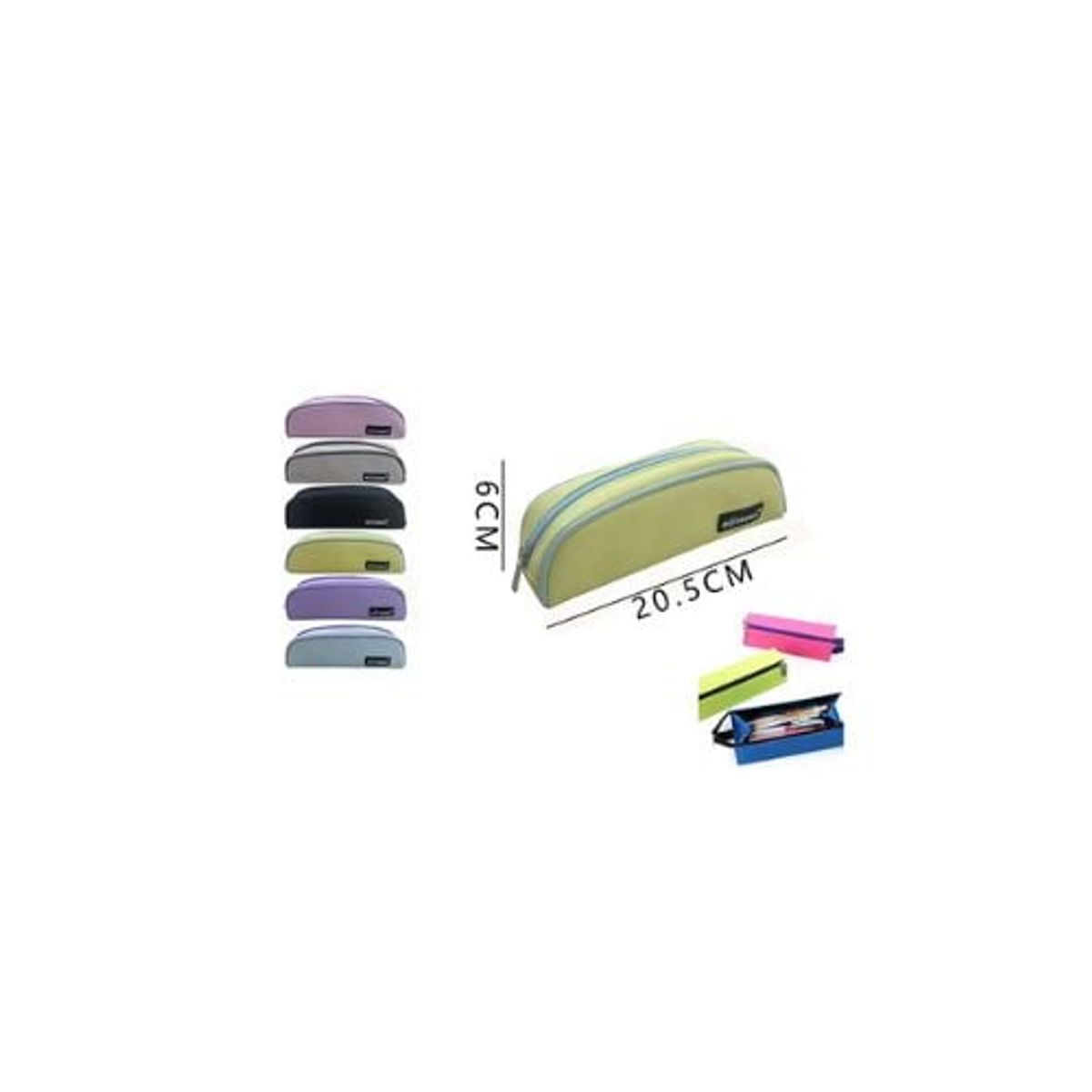 GENERICO - Estuche Escolar Colores Pastel