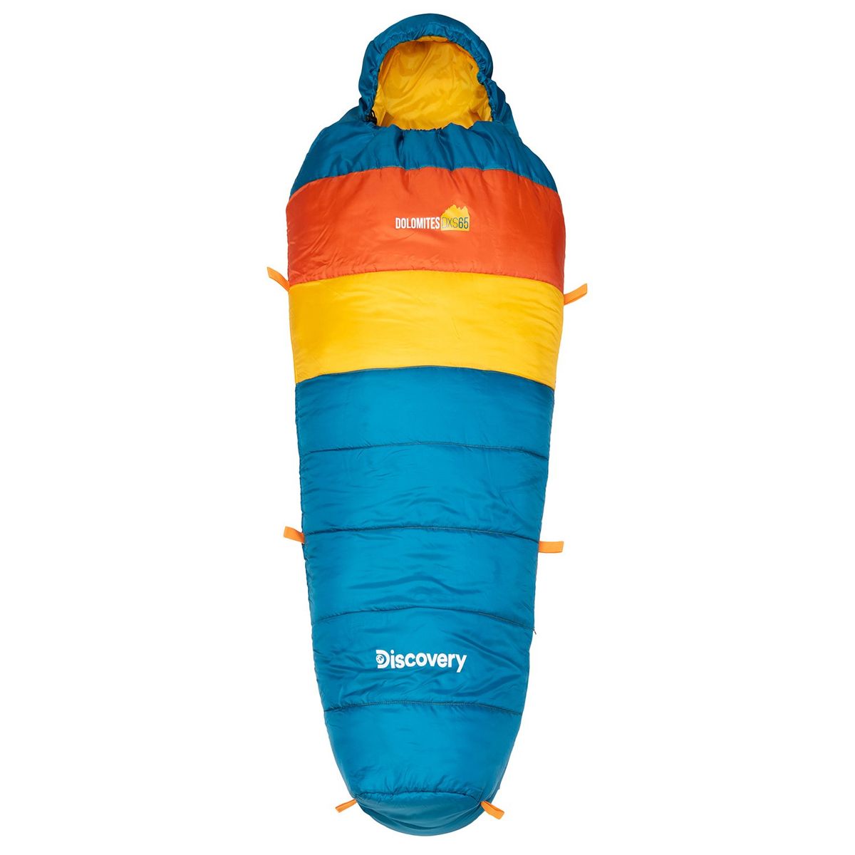 DISCOVERY - Saco de Dormir momia niño Dolomites DXS65 Discovery -6ºa12º