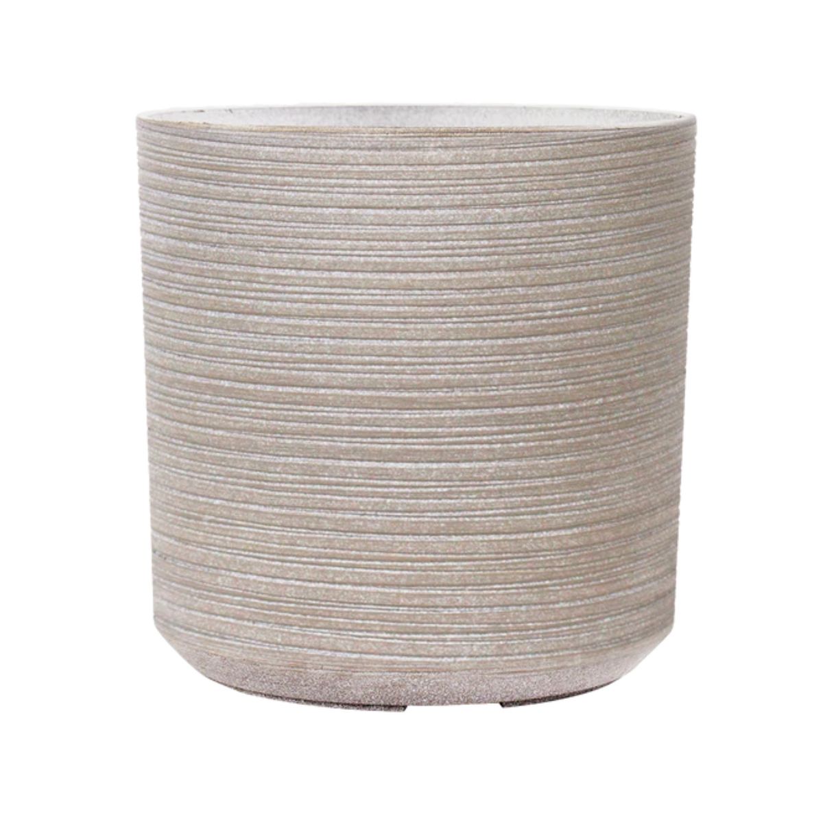 VADELL - Macetero ovalado L color gris