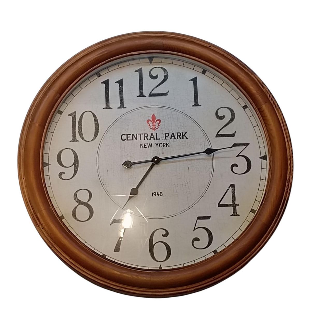 GENERICO - RELOJ DE PARED GRANDE 80 CM CENTRAL PARK