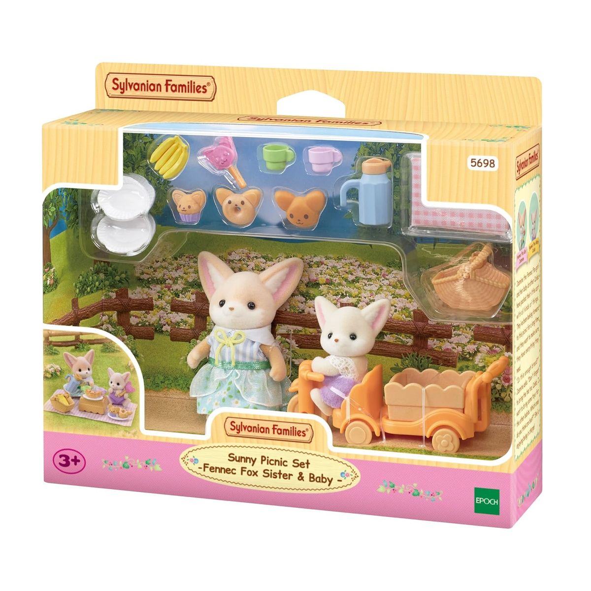SYLVANIAN FAMILIES - Set Picnic Zorros Del Desierto 5698 Sylvanian Families