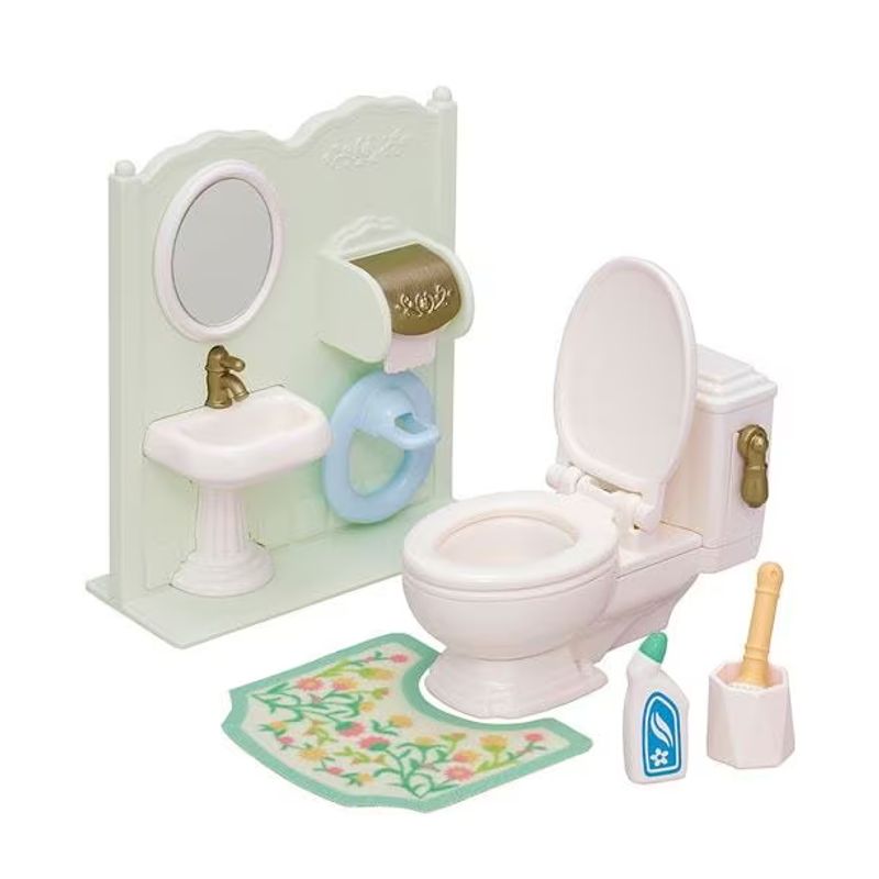 SYLVANIAN FAMILIES - Set Juego De Baño Sylvanian Families Ternurines Juguete