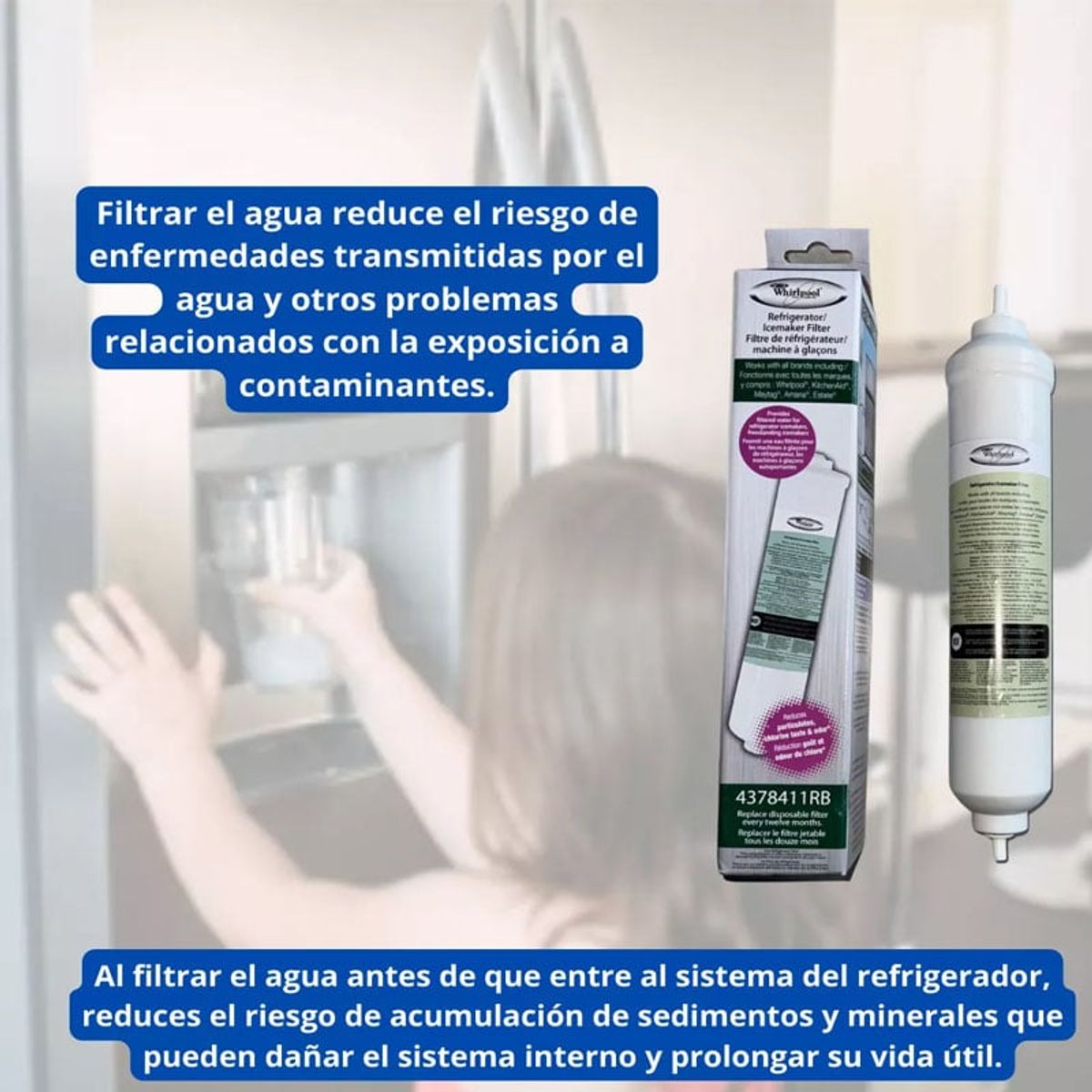 WHIRLPOOL - Filtro Refrigerador Externo Whirlpool Original
