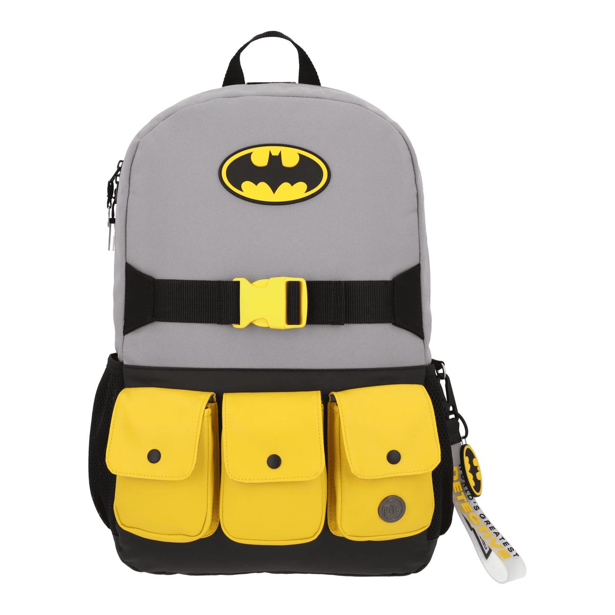 DC COMICS - Mochila Dc Comics Batman Juvenil Casual Cinturon Correa