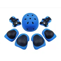 Set Protección Niño Para Patines bicicleta skate azul