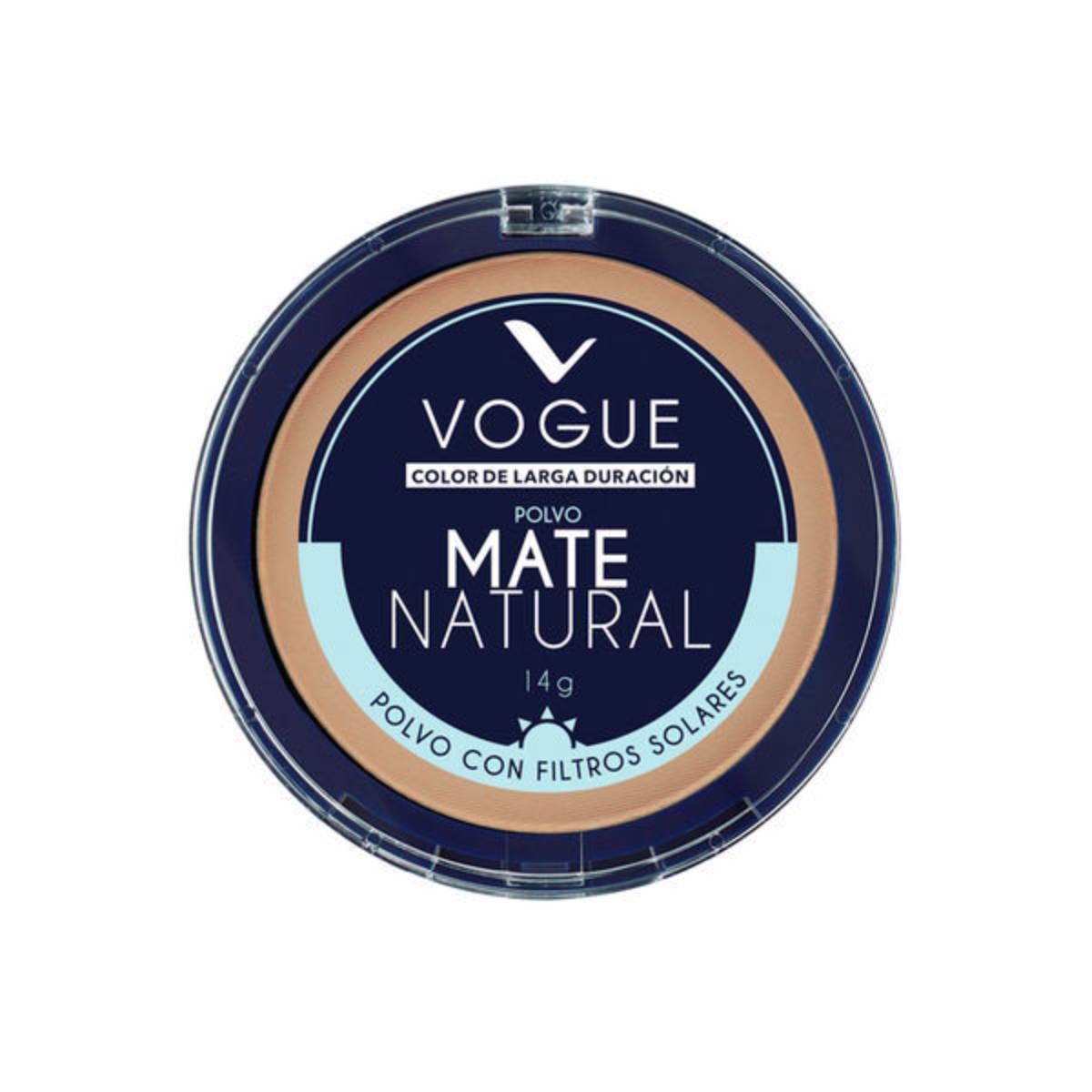 VOGUE - Vogue Polvo Compacto Para Rostro Mate Natural 14gr