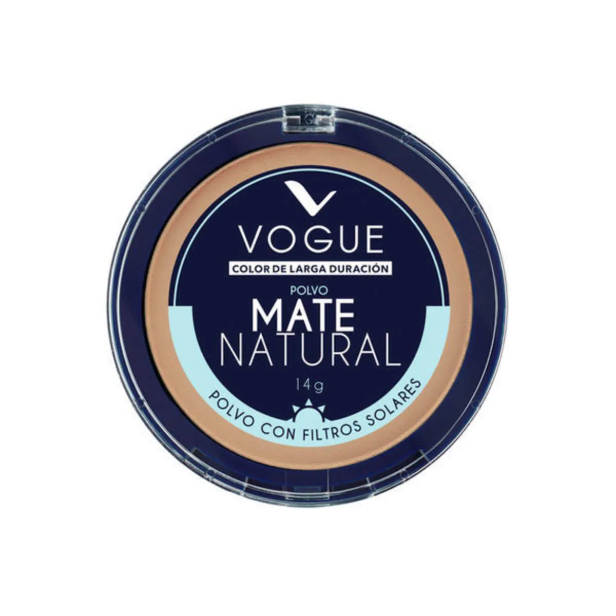 VOGUE - Vogue Polvo Compacto Para Rostro Mate Natural 14gr