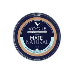 VOGUE - Polvo Compacto Para Rostro Mate Natural 14gr