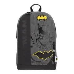 YADATEX - Mochila Dc Comics Batman Juvenil Casual Negro Escudo