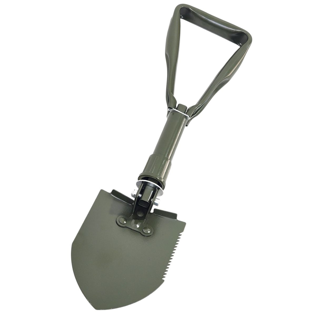 GENERICO - Mini Pala Plegable portátil 3 Funciones 12456