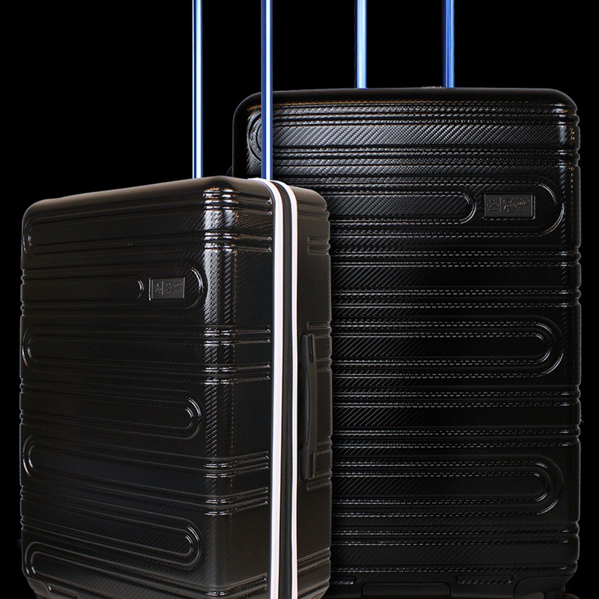 PENGUIN - Pack 2 maletas M+L Mallorca 20y23kg negra Penguin