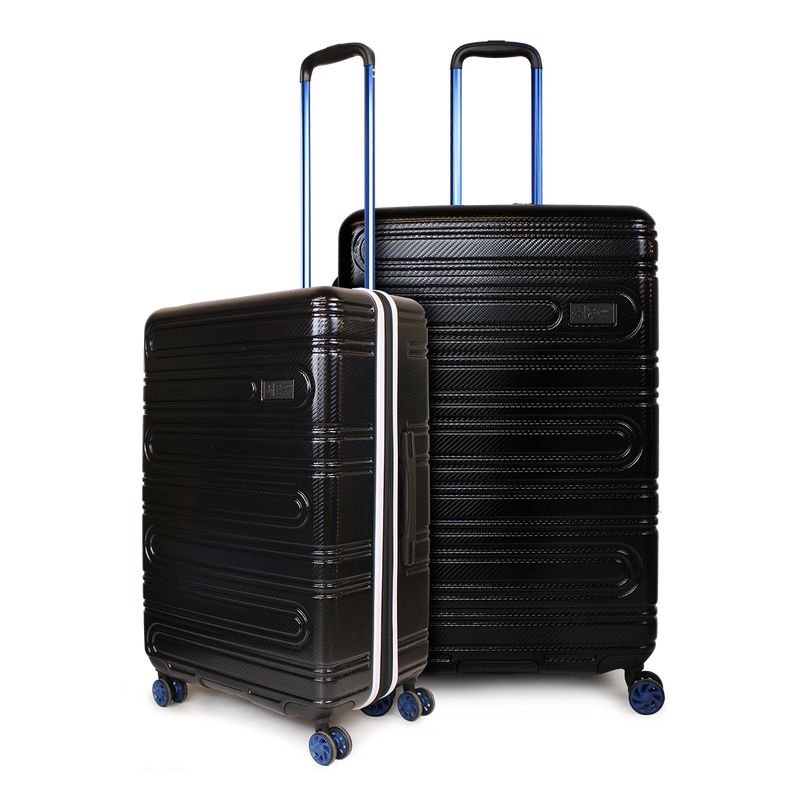 PENGUIN - Pack 2 maletas M+L Mallorca 20y23kg negra Penguin