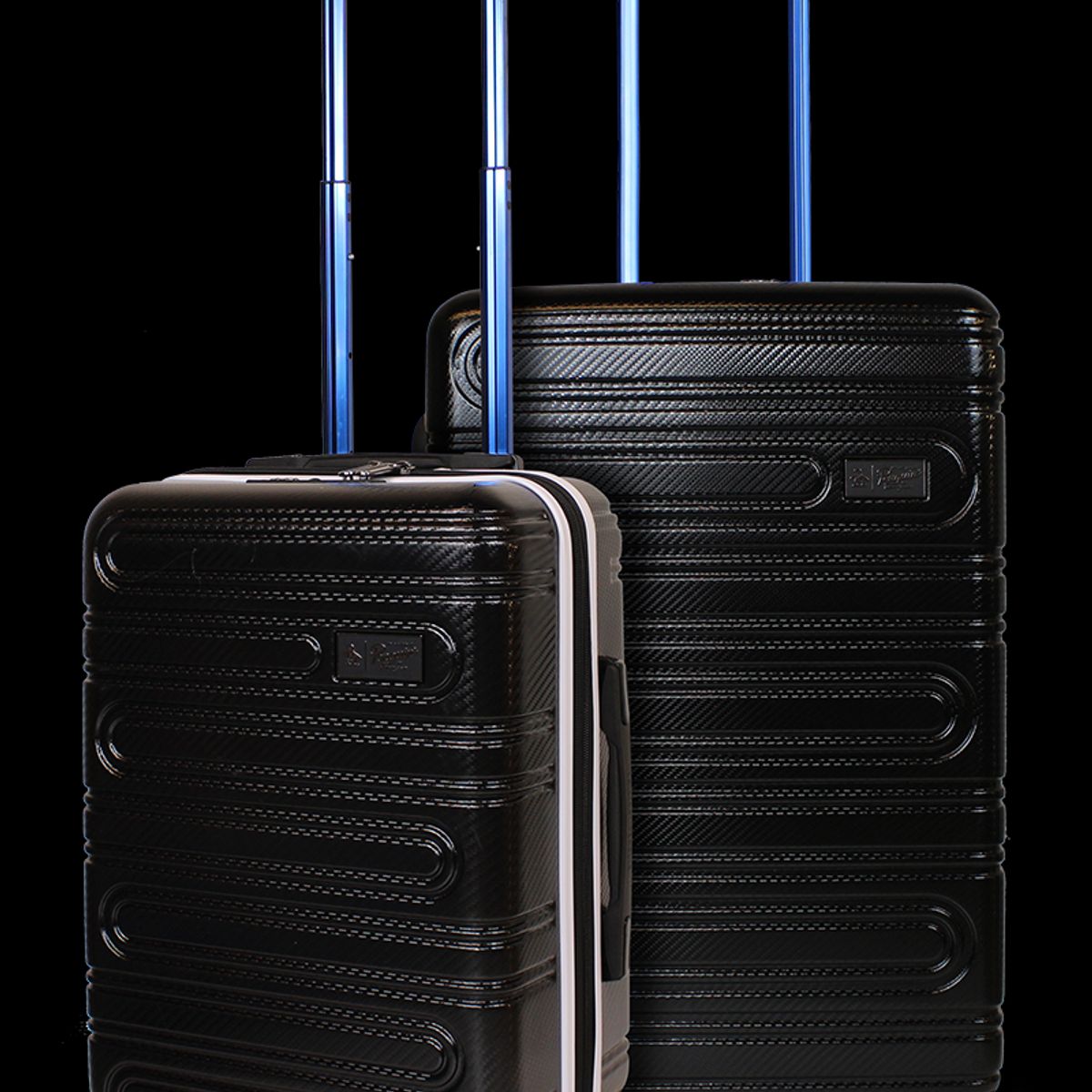 PENGUIN - Pack 2 maletas S+M Mallorca negra 10y20kg Penguin