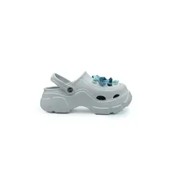 APOSTOL - Zuecos plataforma dama blancos sandalias altas