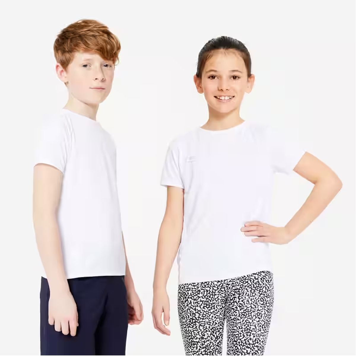 CREA PRINT - POLERA BLANCA PARA ESTAMPADO POR SUBLIMACION NIÑO POLESTER