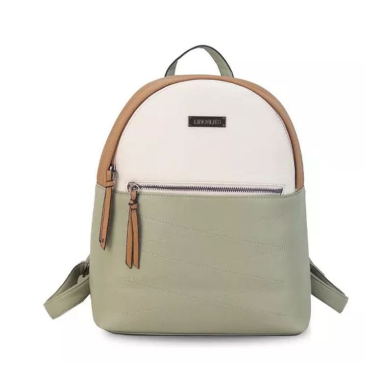 GENERICO - Mochila Doha Manteca Cilantro y Nuez Lincolns - Cafe