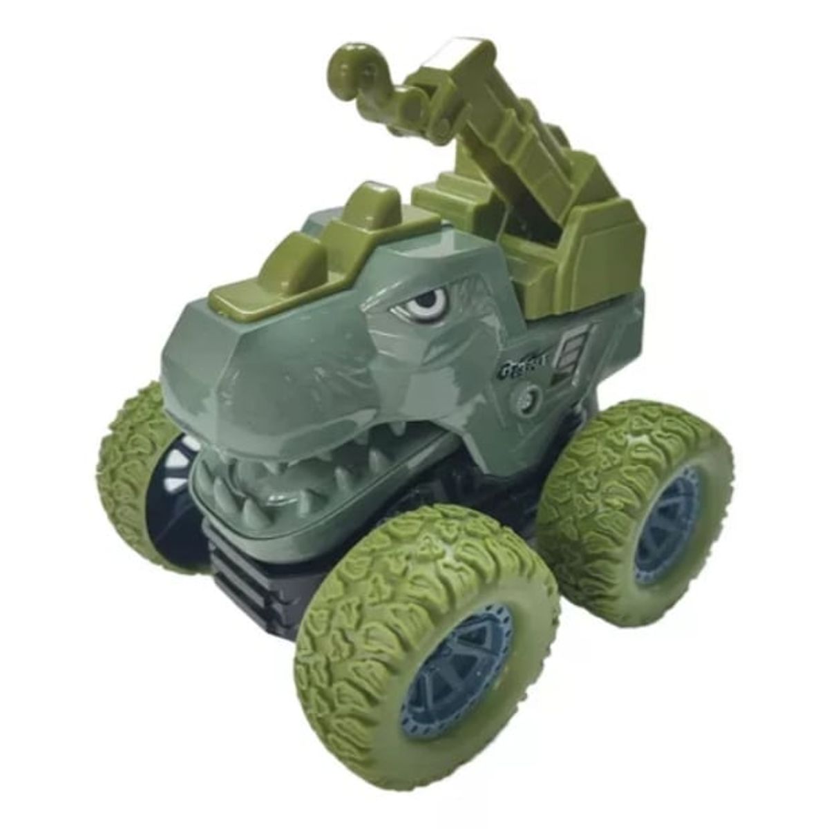 GENERICO - Camión De Inercia Grúa Construcción Dinosaurio