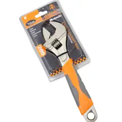 GENERICO - Llave Inglesa Ajustable 8″200mm Mango Goma